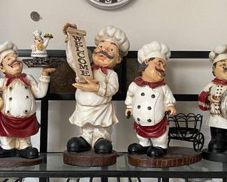 Vintage Collectible Chefs, Bakers, Cooks