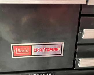 SEARS CRAFTSMAN 2 Part Rolling Tool Box