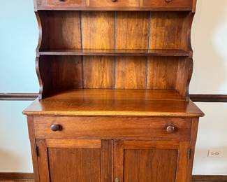 Late 19th Century Rustic American Primitive Cupboard