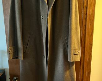 Vintage Cashmere and Wool Long Men’s Coat (Nordstroms) 