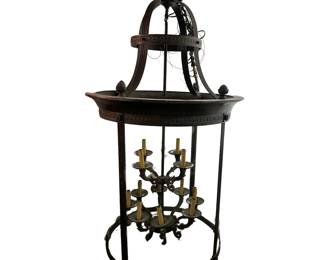 Large Lantern Chandelier