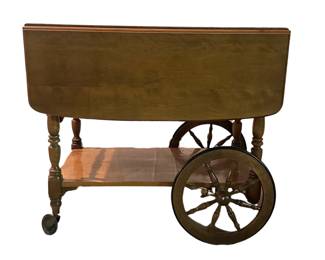 Ethan Allen Rolling Tea Cart