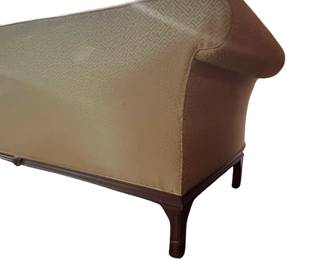 Greek Key Sofa with Rolled Arms