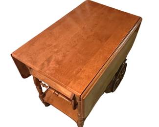 Ethan Allen Rolling Tea Cart