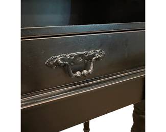 Black Telephone Table