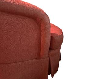 Pair of Red Swivel Chairs