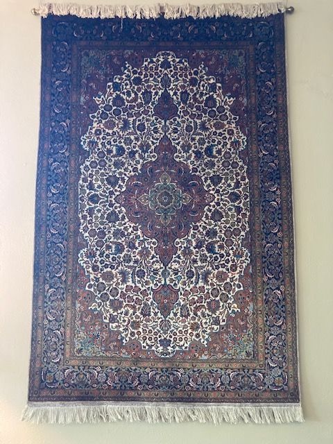 lovely silk rug