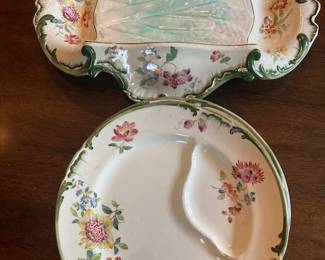 Longchamp antique Asparagus set