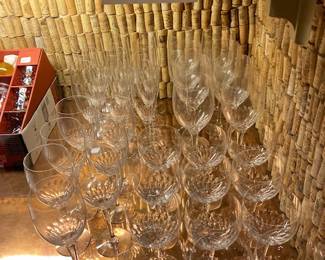 Orrefors wine glasses
