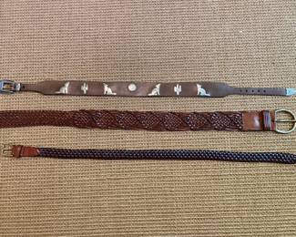 women's leather belts