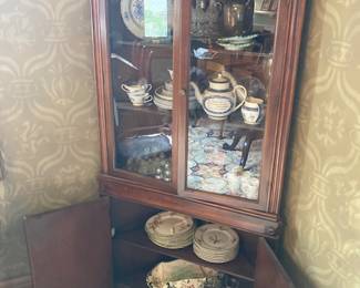 antique corner cabinet number 1