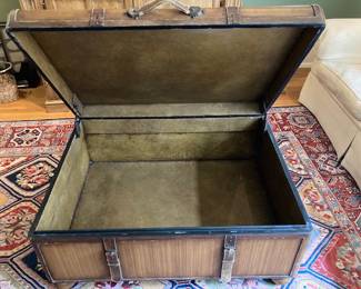 trunk style coffee table