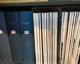 Gourmet magazines 70's through the 2000's