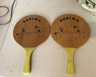 vintage game paddles