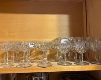Ridgeleigh by Heisey vintage glassware 