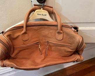 Leather luggage