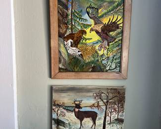 Wildlife paintings 