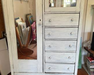 Painted chifforobe