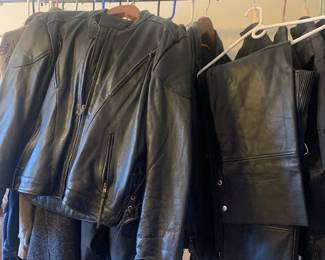 Leather Jackets and pants