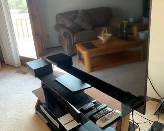 Large Flat Screen TV   1 of 5 TV's in the house.  TV Stand sold separately.