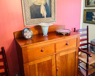 Antique jelly cupboard