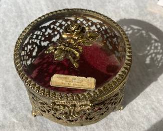 Ornate jewelry box