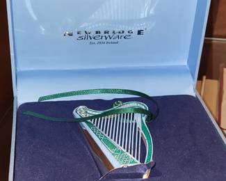 Newbridge Silverware Romance of Ireland Harp