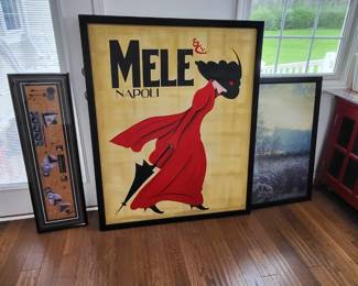 Mele Napoli Framed
