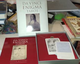 Da Vinci Enigma Tarot Cards & Book set