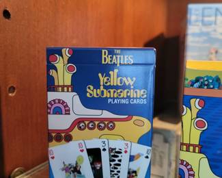The Beatles Yellow Submarine playing cards.