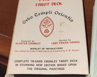 Aleister Crowly Thoth TAROT CARDS