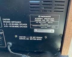 PIONEER STEREO RECEIVER 
