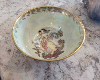Wedgewood Fairyland Luster Dragon Decorated Bowl