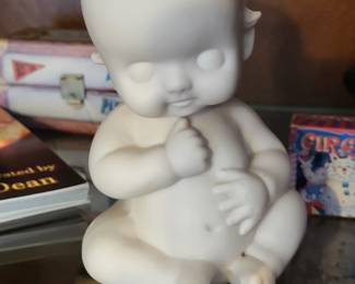 Ceramic Bisque Vintage Kewpie Cupie Baby U Paint Figurine