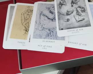Da Vinci Enigma Tarot Cards & Book set