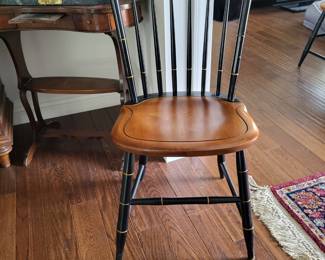 HITCHCOCK CHAIRS (4)