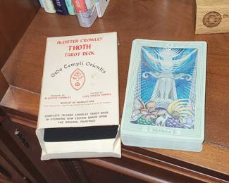 Aleister Crowly Thoth TAROT CARDS
