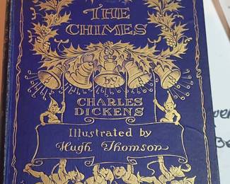 The Chimes by Charles Dickens, illustrated by Hugh Thompson book