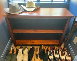 $80. Pottery Barn bookcase 42"w x 15"d x 30.5"h.  