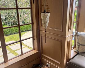 $1600. Fortuny Cescendello Silk Floor Lamp  70"h x 17.5" diameter at the base.  New online $2615 plus tax and shipping.   Available during  online beginning sale beginning Wednesday, May 8th at 8am and ending Thursday May 9th at 4pm.   Click on message seller to let us know you want to purchase it and we will reply with next steps.