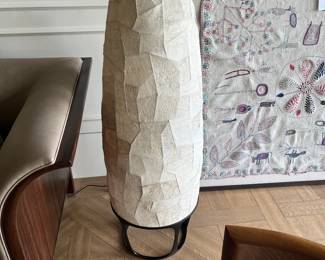 $2800. Alexander Lamont Torta lantern measures 45” x 16” approximately in diameter.  Originally $5500. Available during  online beginning sale beginning Wednesday, May 8th at 8am and ending Thursday May 9th at 4pm.   Click on message seller to let us know you want to purchase it and we will reply with next steps.