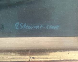 signature on art in previous photo