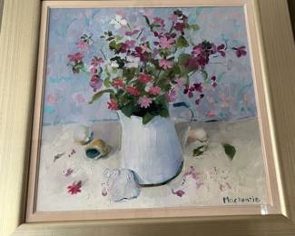 $120 Original acrylic signed Mackenzie.  Canvas is 20 x 20.  Available during  online beginning sale beginning Wednesday, May 8th at 8am and ending Thursday May 9th at 4pm.   Click on message seller to let us know you want to purchase it and we will reply with next steps.