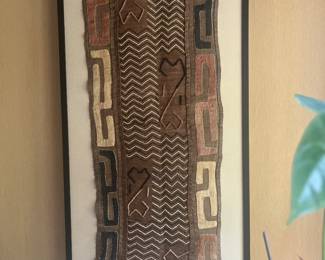 $680. One mounted on linen textile that is framed in a dark stained walnut frame.   Originally $1200.  Can be hung horizontally or vertically.   Available during  online beginning sale beginning Wednesday, May 8th at 8am and ending Thursday May 9th at 4pm.   Click on message seller to let us know you want to purchase it and we will reply with next steps.