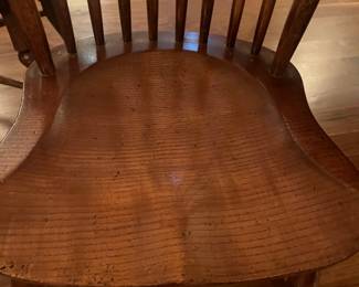 closeup of the beautiful seat detail