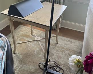 $480 each.  Metal with bronze finish adjustable reading lamp 39.5 inches tall as it is shown.  Four available.  Originally $820.   