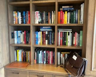 Books and accessories for sale during in-person shopping Friday and Saturday.