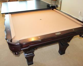 Olhausen Pool table - custom built table cost was $9,000