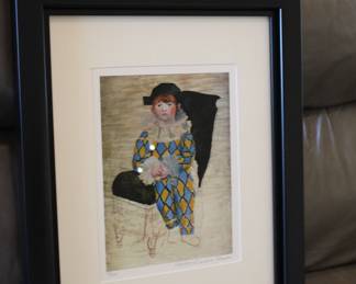 Collection Domaine Picasso in custom frame - limited ed