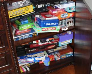 Board games galore!